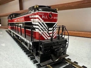 Kemtron Messing Sonderlackierung Rock Island RS-2 Diesel Motor 2 Schienen O NEU - Bild 1 von 13