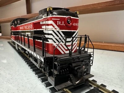 Kemtron Brass Custom Painted Rock Island RS-2 Diesel Engine 2 Rail O NEW - Image 1 of 4