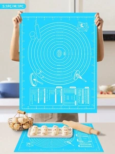 Baking Mat Non Stick Mat Pastry Kneading Rolling Fondant Cake Dough - Picture 1 of 10