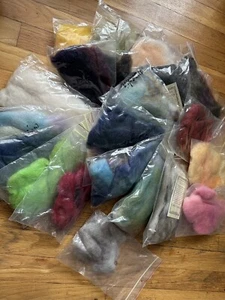 Spinning Fiber Lot - Picture 1 of 3