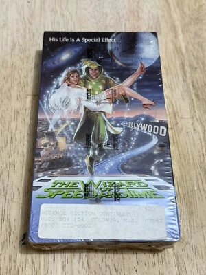 Vintage VHS 1989 THE WIZARD OF SPEED & TIME Promo Tape NEW FACTORY SEALED SGE - Image 1 of 4