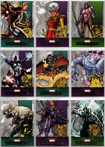 2012 Marvel Beginnings Series II & III You Pick the Base Card Finish Your Set - Picture 1 of 202