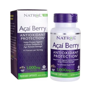 (75g Dose, 254,67 EUR/1Kg) Natrol Acai Berry 1000mg (75)