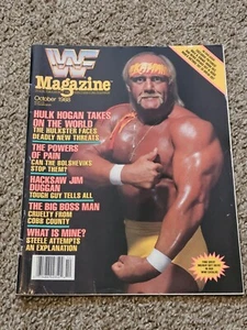 wwf OCTOBER 1988 MAGAZINE W/CATALOG wrestling HULK HOGAN - Picture 1 of 2