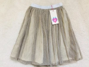 NEW Girls Gold Tulle Pull Up Skirt Age 3-4 years By Yumi - Picture 1 of 1