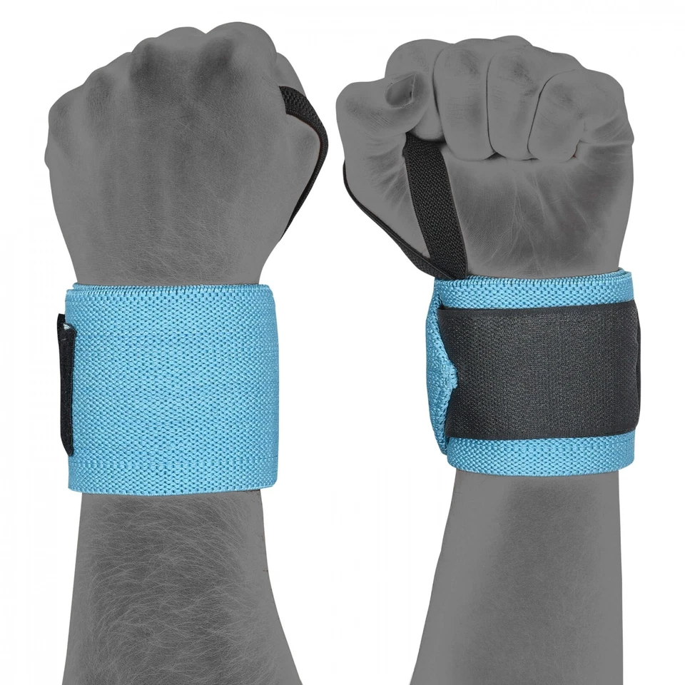 Weight Lifting Wraps Gym Workout Training Power Weightlifting Wrist Straps New - Image 1 of 1