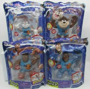 Heroes Of Goo Jit Zu Space Jam Una Nuova Legacy Set Completo di 4-Lebron, Taz, Bugs - Foto 1 di 9