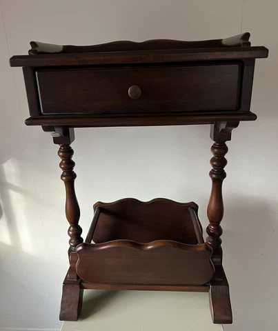 Antique Butler Magazine Table Cover