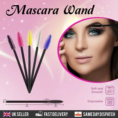 BOTANIQUE Disposable Mascara Wands Eyelash Brushes Lash Extension Applicator