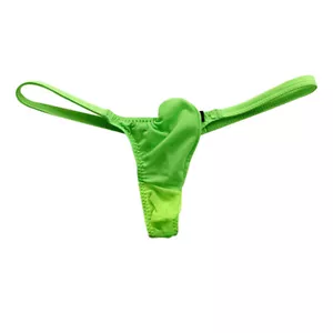 Herren Bulge Pouch Micro Tanga Unterwäsche Slip Höschen Low Rise T-Back G-String - Bild 1 von 19