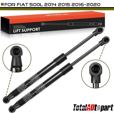 2Pcs Lift Support Shock Strut for Fiat 500L 2014-2020 Front Left & Right Hood - Image 1 of 4