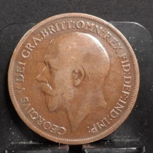 PIÈCE BRITANNIQUE CIRCULÉE 1917 PENNY (52318) 1 - Photo 1/3