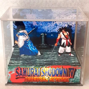 Samurai Showdown IV- 3D Cube Handmade Diorama - VideoGames - Shadowbox - Picture 1 of 1