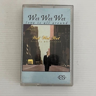 Wet Wet Wet Love Is All Around Cassette Tape 858 728-4 Aus Press Vintage 1994 - Image 1 of 4
