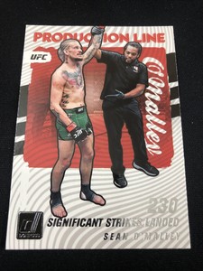2022 Donruss UFC Production Line #8 Sean O'Malley - Bantamweight