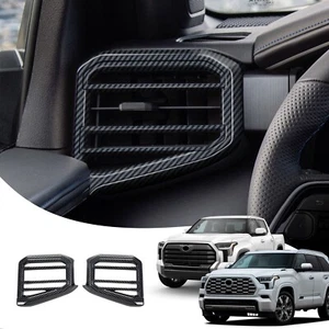 For 22-25 Toyota Tundra Sequoia Air Conditioning Vent Decoration Frame Sticker - Picture 1 of 7