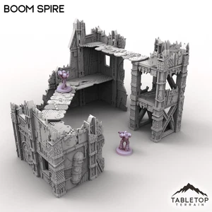 Boom Spire - Scrapz Kamp - Wargaming Ork Terrain - Imagen 1 de 8