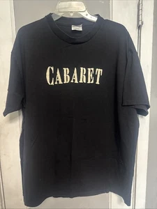 Vintage 1990s Cabaret Musical In Here Life Is Beautiful… Shirt - Mens Size XL - Picture 1 of 6