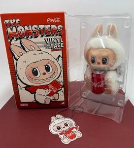 Pop Mart ❤ Labubu ❤  💯 AUTHENTIC Coca Cola Labubu ❤️ HAPPY FACTOR ❤️Vinyl Plush - Imagen 1 de 9