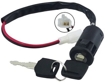 MotoTec UberScoot 2 Wire Key Lock Ignition Module - Electric Scooter
