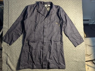 Workrite FR Lab Coat Jacket  XL -OR Blue Cat 2 Westex Ultra Soft 2112. 35OUT95NB - Image 1 of 4