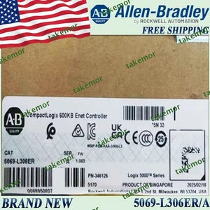 Nuovo in scatola AB 5069-L306ER/A 600 KB Enet Controller 5069L306ER serA spedizione gratuita USA - Foto 1 di 5