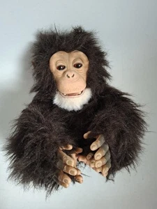 Hasbro Fur Real Friends Cuddle Affe Schimpanse 2005 voll funktionsfähig - Bild 1 von 7