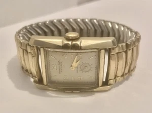 Vintage Hamilton Illinois 17j Manual Wind 10K Gold Filled Swiss 24mm Men’s Watch - Picture 1 of 13