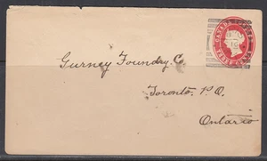 Kanada - Okt 1896 Paris, ON Sq. Kreisstempel auf Inlandsbrief - Bild 1 von 1