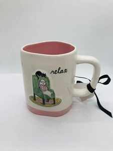 Rae Dunn Relax Halloween Geist Tasse Buch Neu mit Etikett - Bild 1 von 6