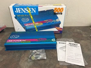 VINTAGE JENSEN A432HLX 2,3,4 CHANNEL CAR AMPLIFIER IN BOX TESTED (WBP014021) - Picture 1 of 12