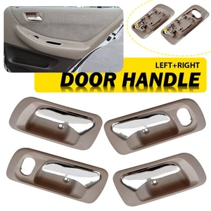 Interior Door Handle For 1998-2002 Honda Accord 1999-2004 Odyssey Set of 4 pcs - Picture 1 of 16