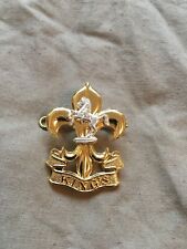 Original Armée Britannique The Rois-Mages Regiment Bi-Métal Culot Badge - Képi
