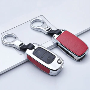 Premium FOB Schlüsselhülle Cover Case für VW Polo Golf Touran Schlüssel - Bild 1 von 2