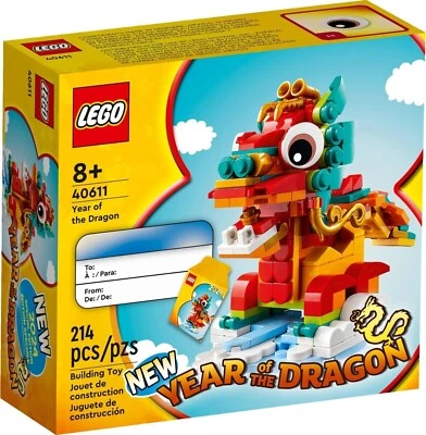 LEGO 40611 Year of the Dragon BRAND NEW SEALED Chinese Lunar New Year Free Post - image 1 of 3