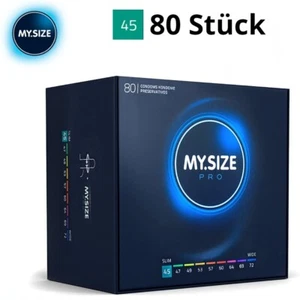 Condones My Size ancho 45 mm 80 piezas para pene pequeño Small Slim preservativo 🙂 - Imagen 1 de 9