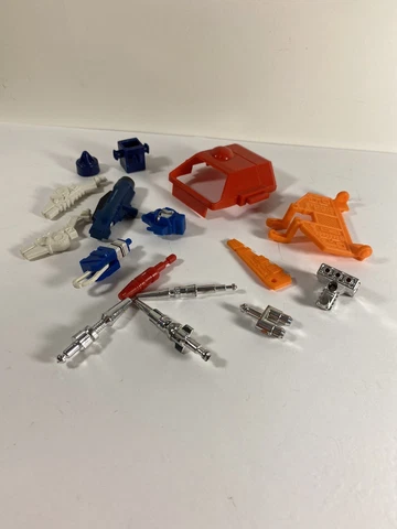 Transformers G1 Lot Parts Jetfire Inferno Hoist Bluestreak Vintage 80s Toy Parts Cover