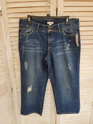 Capris de mezclilla para mujer CATO talla 12 Foto 1 de 4