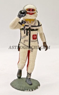 BARAVELLI SOLDATINI LUNARI SPAZIALI ASTRONAUTI VINTAGE '70 DIPINTI A MANO - Immagine 1 di 4