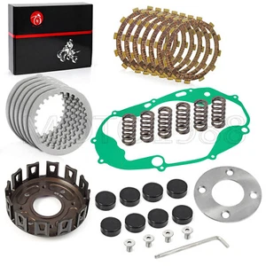 Billet CNC Clutch Basket Clutch Kit w/Gasket For Yamaha Banshee 350 YFZ350 87-06 - Picture 1 of 12