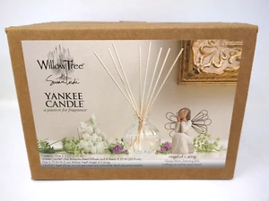 Willow Tree Angel of Caring & Yankee Candle Gift Set NEW - Picture 1 of 5