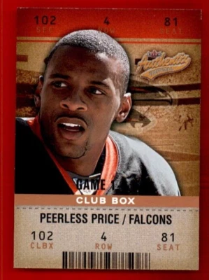 2003 Fleer Authentix Club Box #79 Peerless Price 009/100 - Image 1 of 2
