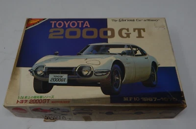 Nichimo Toyota 2000 GT MF10 1967-1970 Complete NIOB Motorized 1/24 - Image 1 of 2
