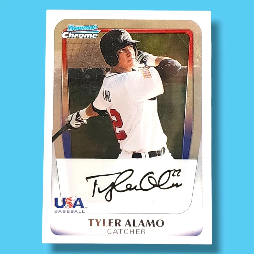 2011 Bowman Draft Picks & Prospects - Chrome Prospects Tyler Alamo #BDPP92 (RC) - Image 1 of 1