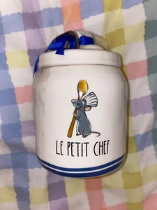 Rae Dunn Disney Pixar Ratatouille LE PETIT CHEF Small Canister - Picture 1 of 5
