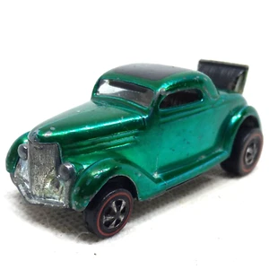 Hot Wheels Redline Classic 36 Ford Coupe 1968 Green Made In United States - Picture 1 of 10