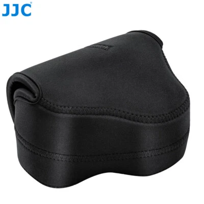 JJC Black Neoprene Pouch Case Nikon Z6III Z50II+ NIKKOR Z 24-50mm f4-6.3 Lens - Image 1 of 4