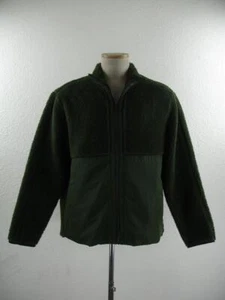NWT $110 Men's M Banana Republic Sherpa Faux Fur Camo Green Jacket Full-Zip Coat - Picture 1 of 20