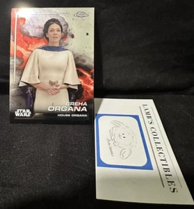 2024 Topps Chrome Star Wars #73 Breha Organa House Organa Base Single Common - Picture 1 of 8