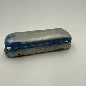 TOOTSIE TOYS 1950's VINTAGE GREYHOUND BUS 6 INCH BUS Made in USA - Picture 1 of 12